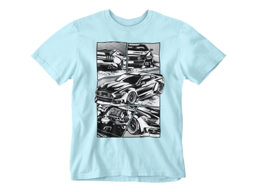Camiseta Mustang Comic